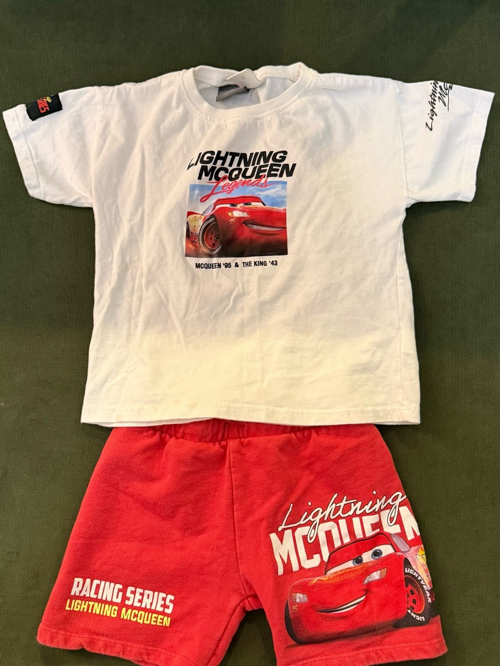 Zara Lightening McQueen Set Size 6